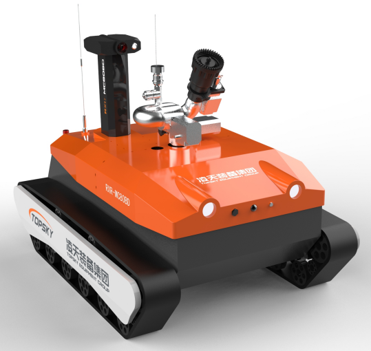 防爆消防灭火侦察机器人